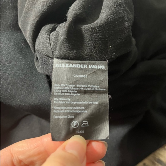 Alexander Wang little black dress women’s size 6 - Picture 9 of 9